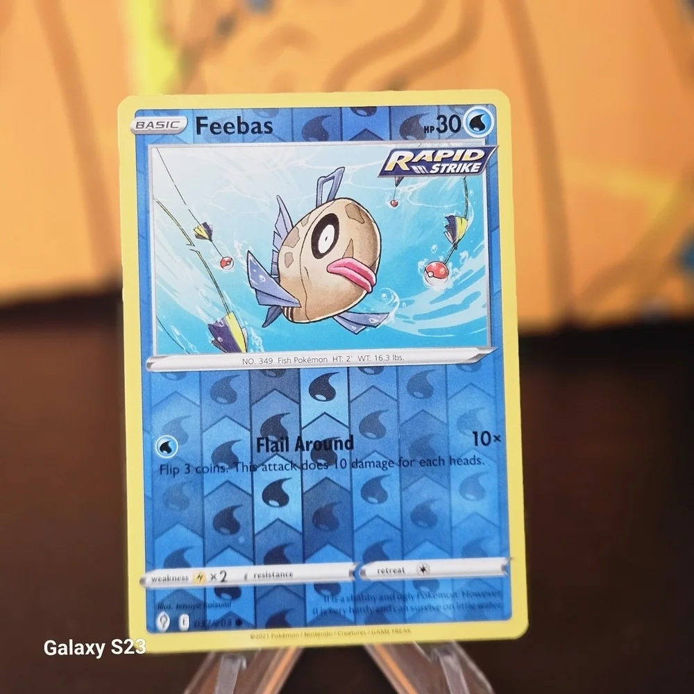 Feebas 037/203 Pokémon TCG Reverse Holo